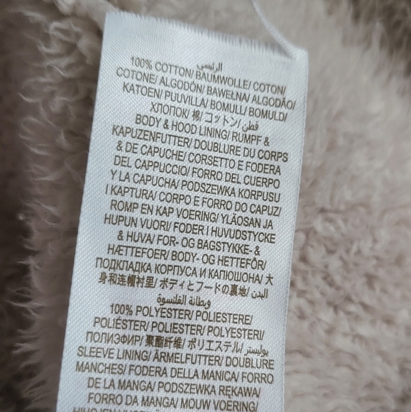 ♥️EUC♥️ BODEN GIRLS SHAGGY LINED HOODIE - Picture 6 of 8
